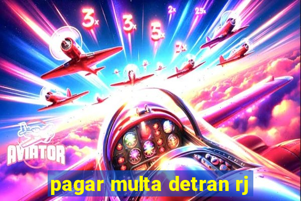 pagar multa detran rj